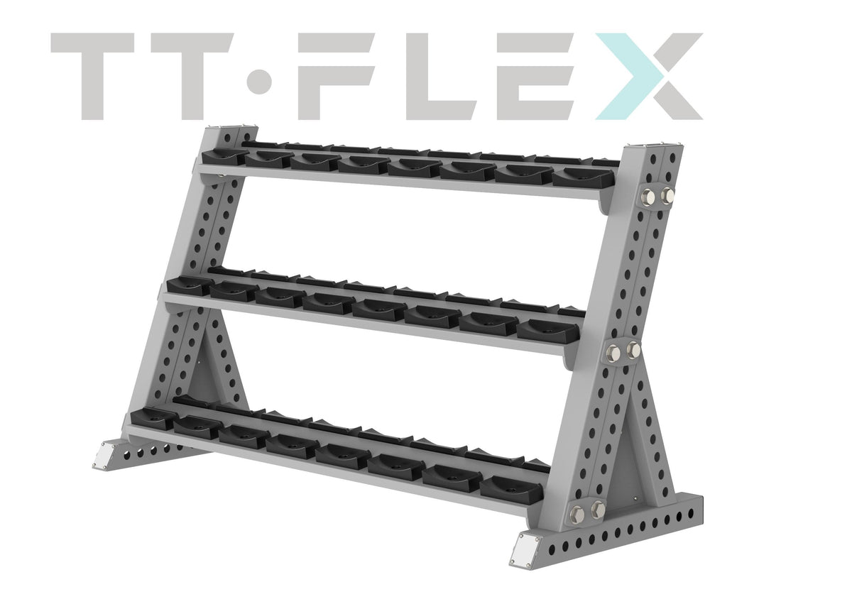3-Tier 10-Pair Dumbbell Rack — image 1