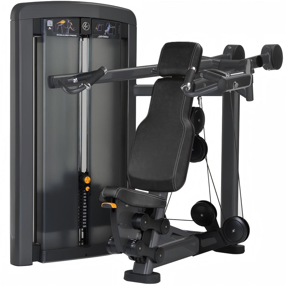 Pin-Loaded Seated Shoulder Press Machine — image 1